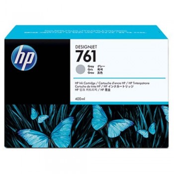 HP 761 400-ml Gray Designjet Ink Cartridge (CM995A)