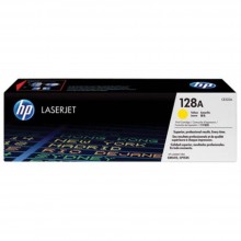 HP 128A Yellow LaserJet Toner Cartridge (CE322A)