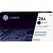 HP 26A Black LaserJet Toner Cartridge (CF226A)