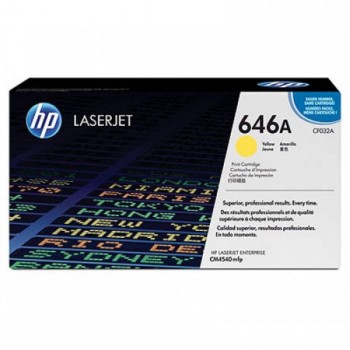 HP 646A Yellow LaserJet Toner Cartridge (CF032A)