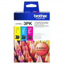 Brother LC-73 Color Value Pack Ink Cartridge