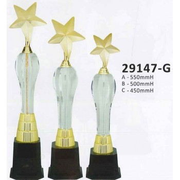 29147-G Acrylic Star Trophy