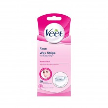 Veet Wax Strip Normal Skin (Facial) 20's