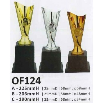 OF124 V Cup small Trophy