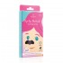 Aufairy Bye-Bye, Blackheads! Charcoal Nose Pore Strip - 10pcs